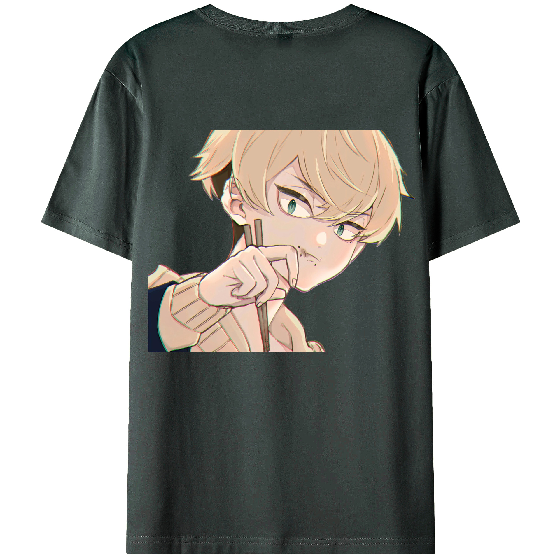 （画像用） 東京リベンジャーズ Tokyo Revengers 綿100％ メンズ半袖Tシャツ（バックプリント） 通気性